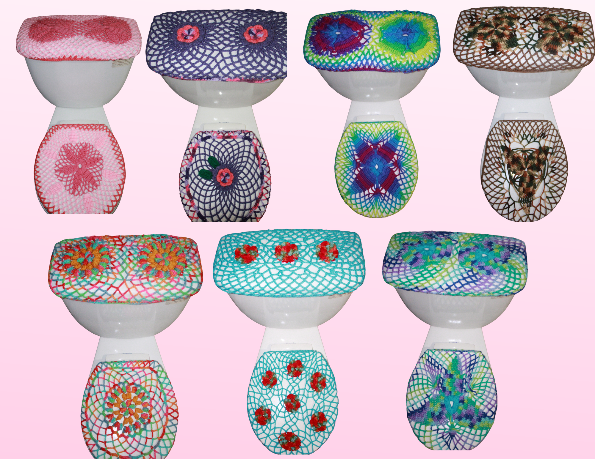 TOILET LID AND TANK COVER SET