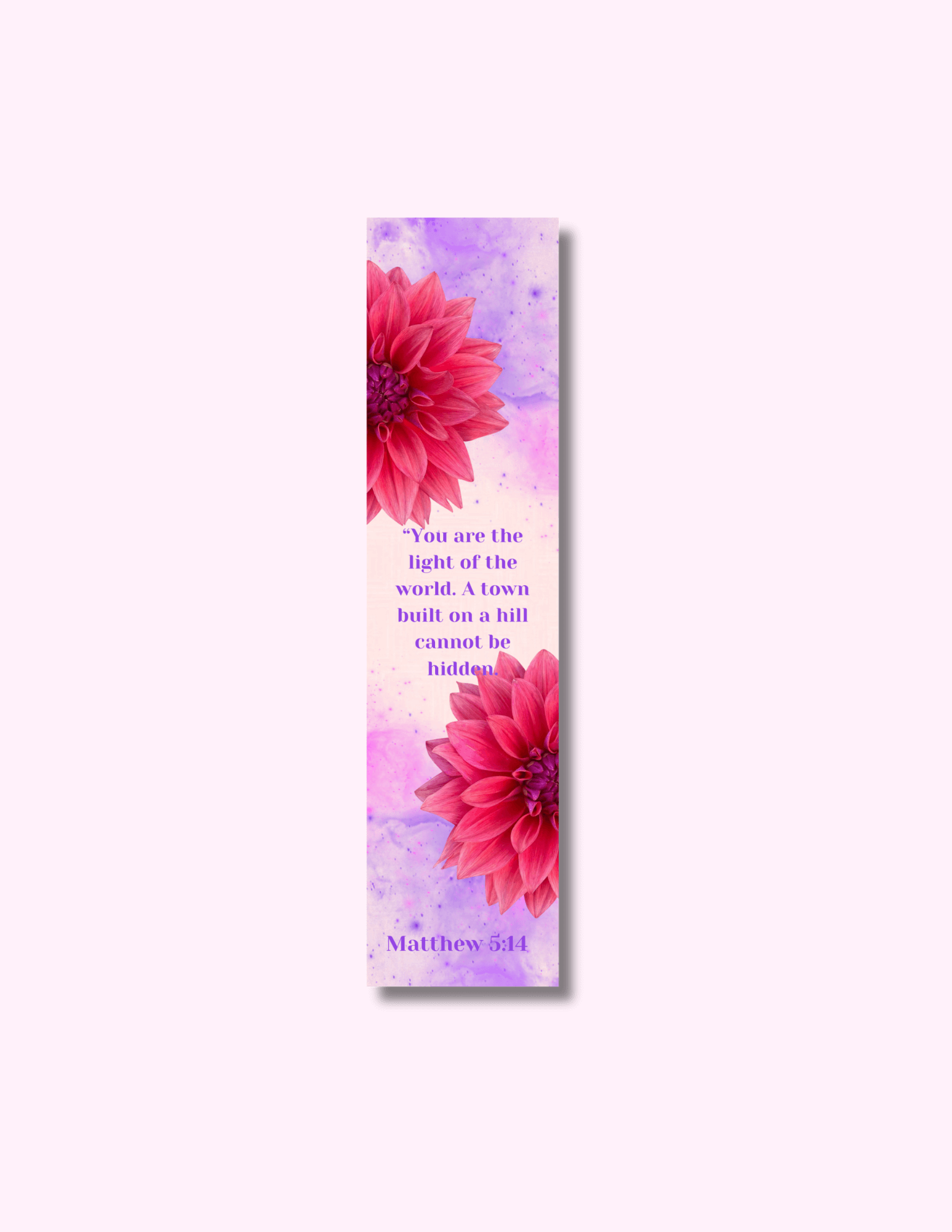 Bookmark #1 - (2"x 8") featuring unique artwork, perfect for personal style and expression.