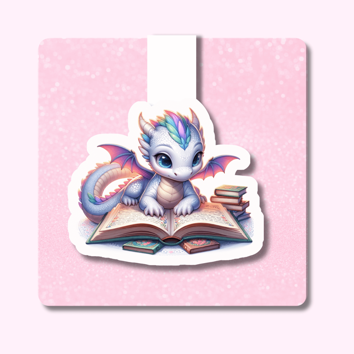 Magnetic Bookmark featuring unique artwork, perfect for personal style and expression.