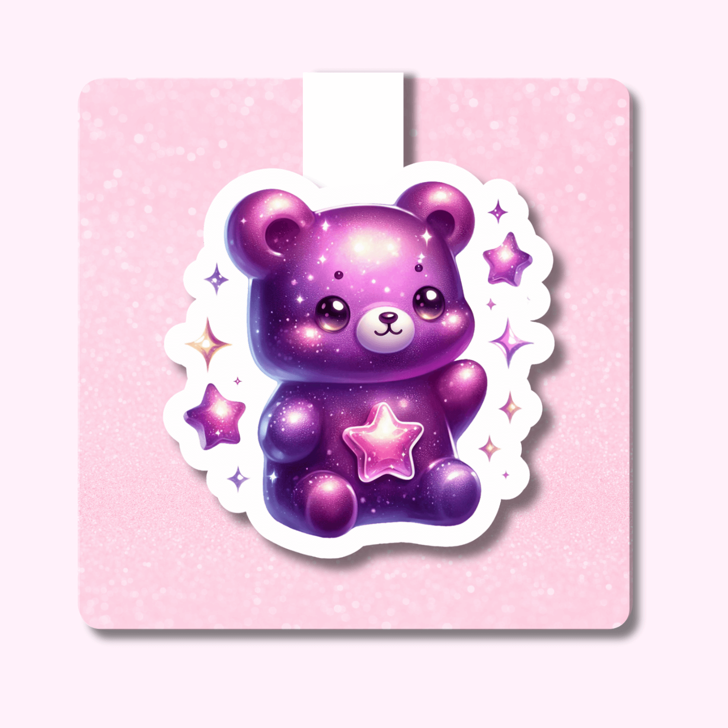 Magnetic Bookmark featuring unique artwork, perfect for personal style and expression.