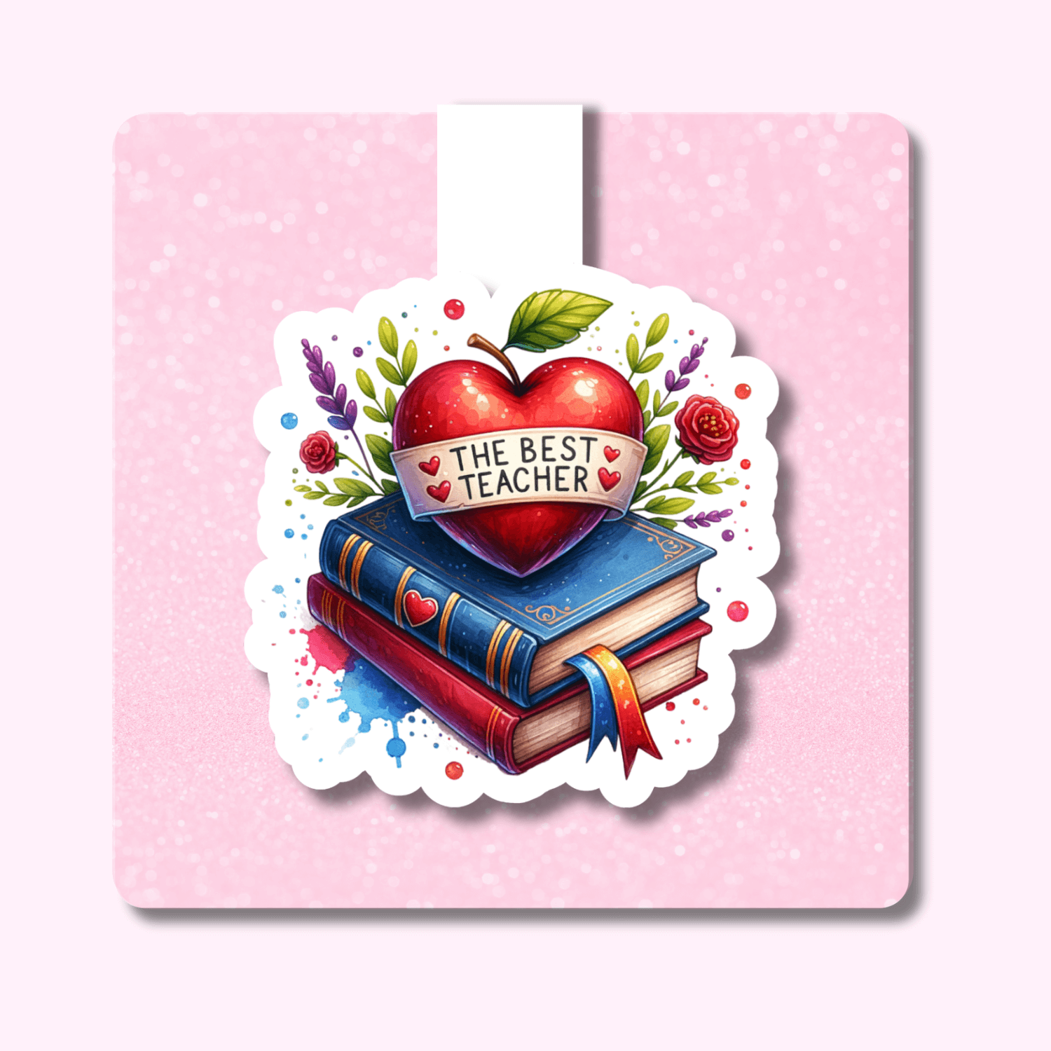 Magnetic Bookmark featuring unique artwork, perfect for personal style and expression.