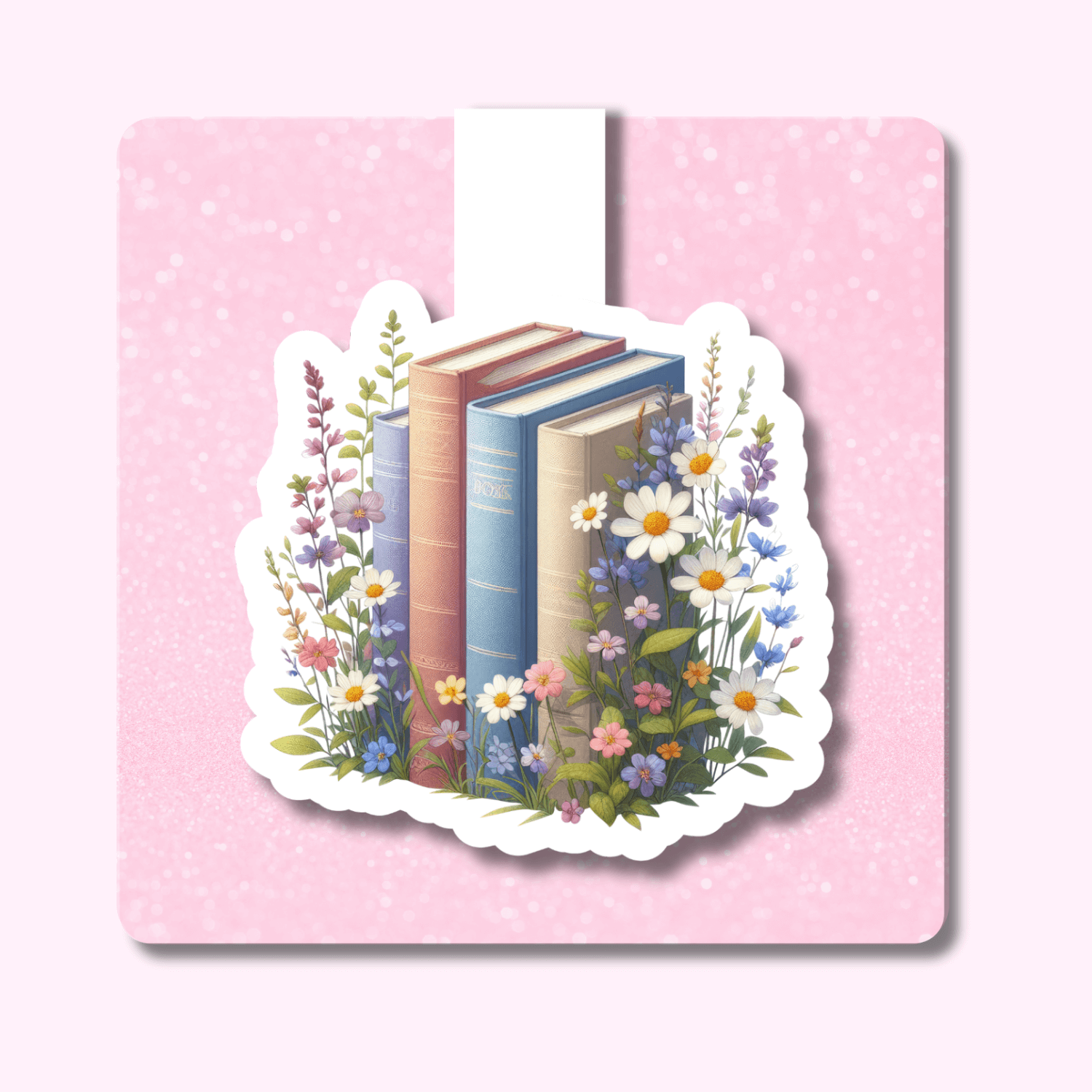 Magnetic Bookmark featuring unique artwork, perfect for personal style and expression.
