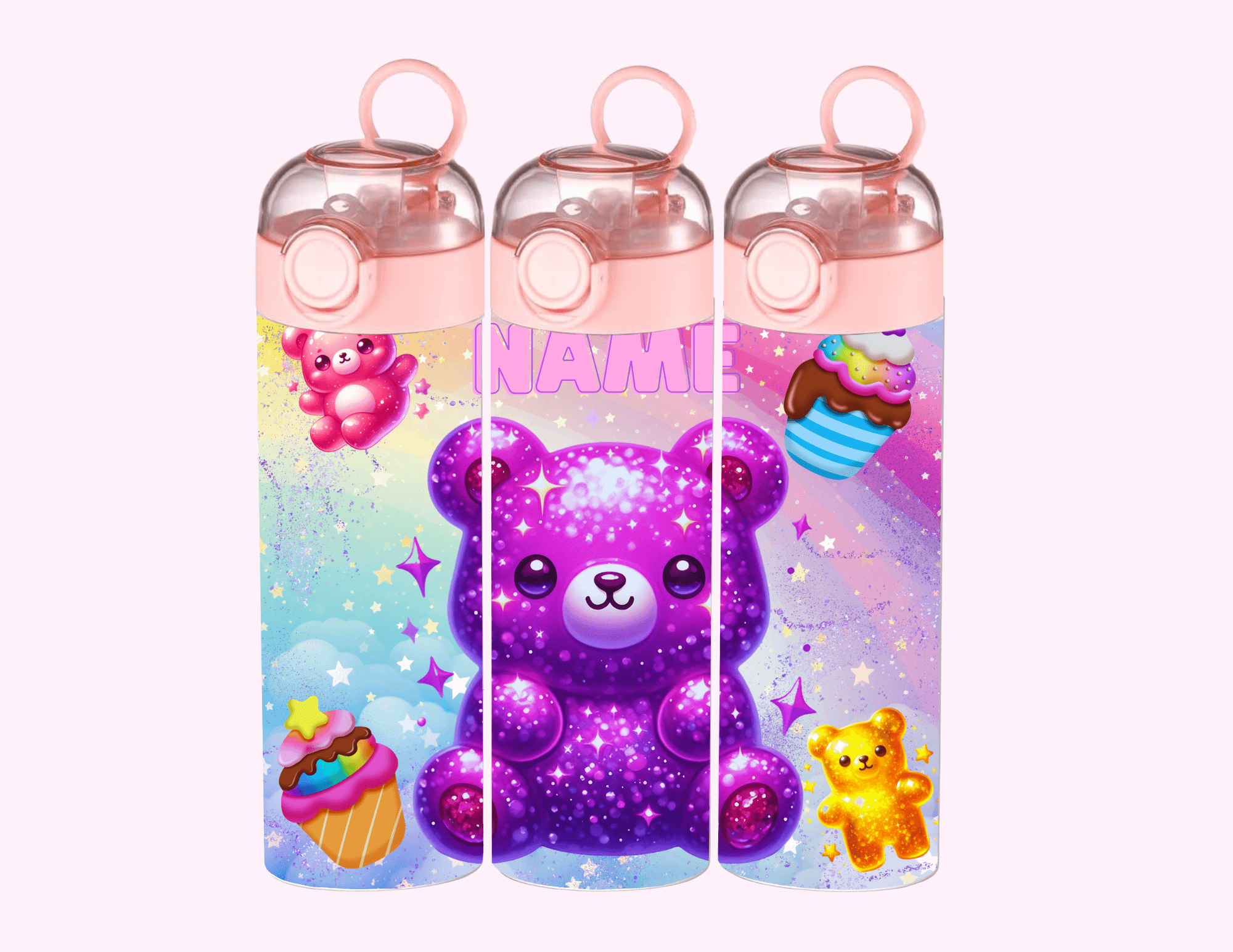 Gummy Bear - Kids Tumbler featuring unique artwork, perfect for personal style and expression.