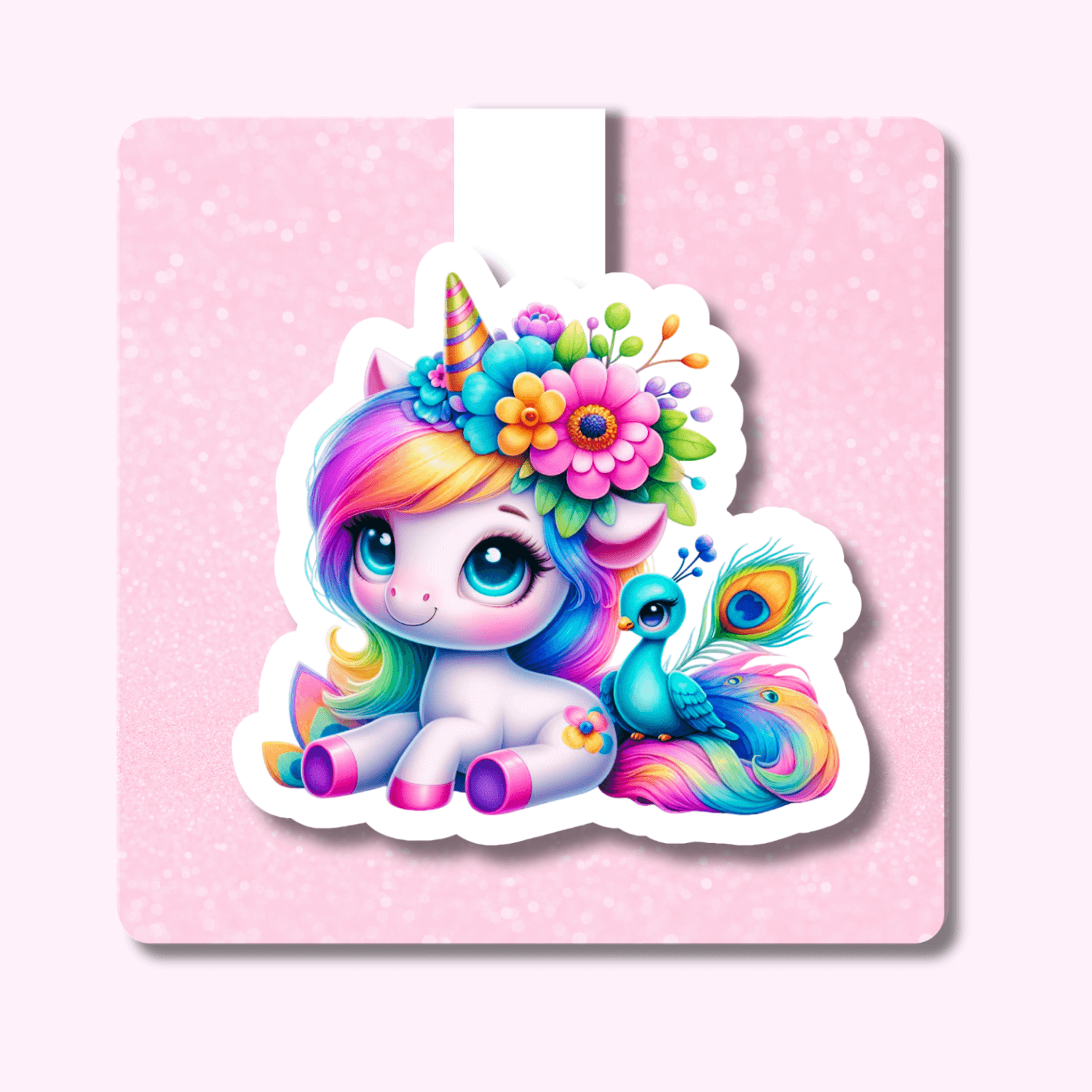 Magnetic Bookmark featuring unique artwork, perfect for personal style and expression.
