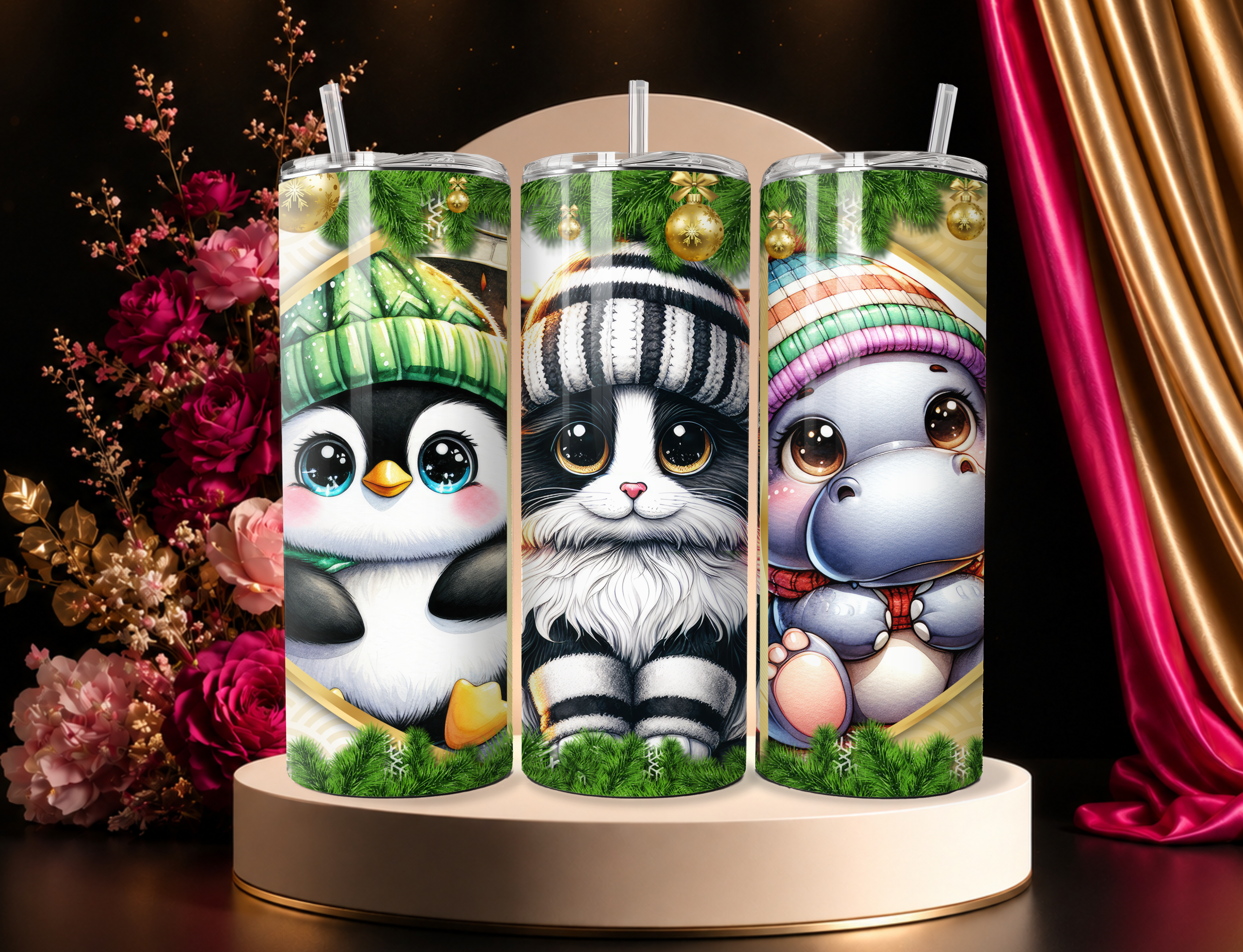 Winter & Festive Designs - Tumblers