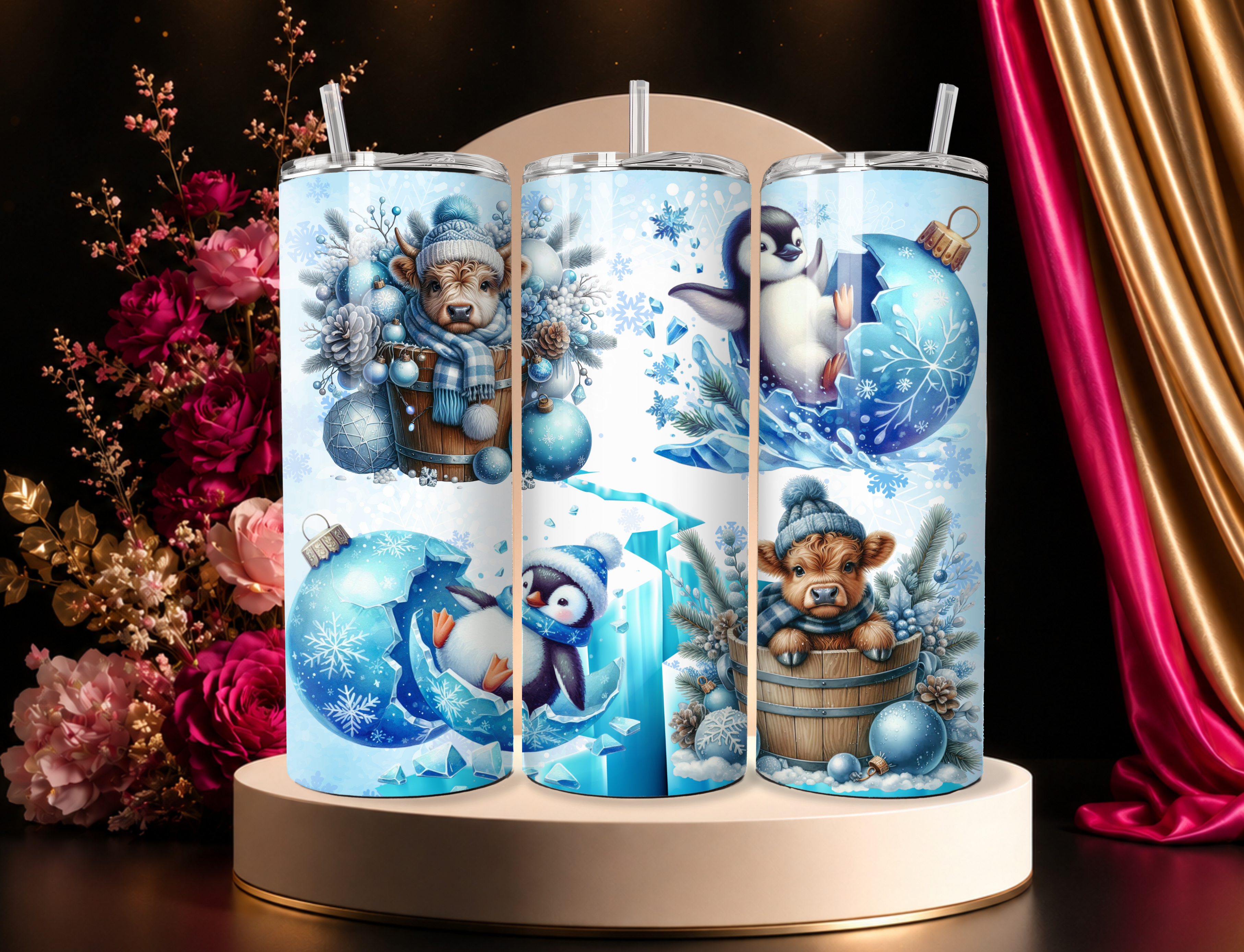 Winter & Festive Designs - Tumblers