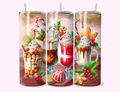 Hot Coco With Candy Cane - 20oz Tumbler