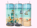 Double-walled stainless steel, designed for insulation to keep drinks hot or cold for longer periods.