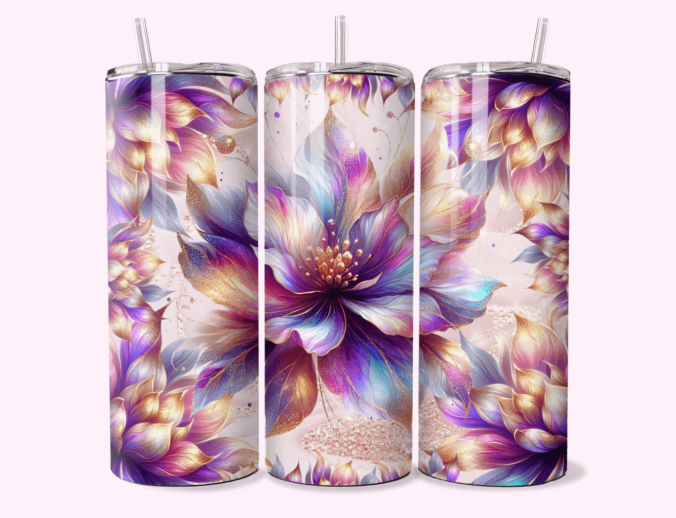 Double-walled stainless steel, designed for insulation to keep drinks hot or cold for longer periods.