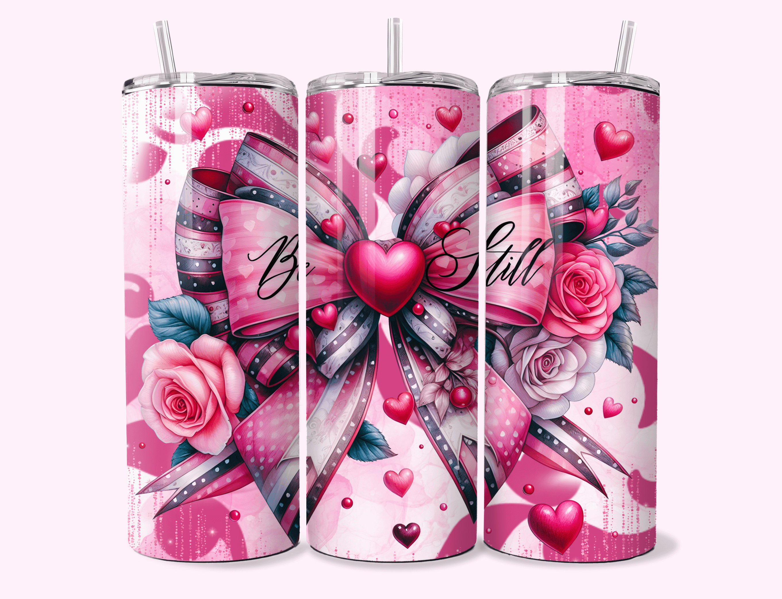 Be Still - 20oz Tumbler featuring unique artwork, perfect for personal style and expression.