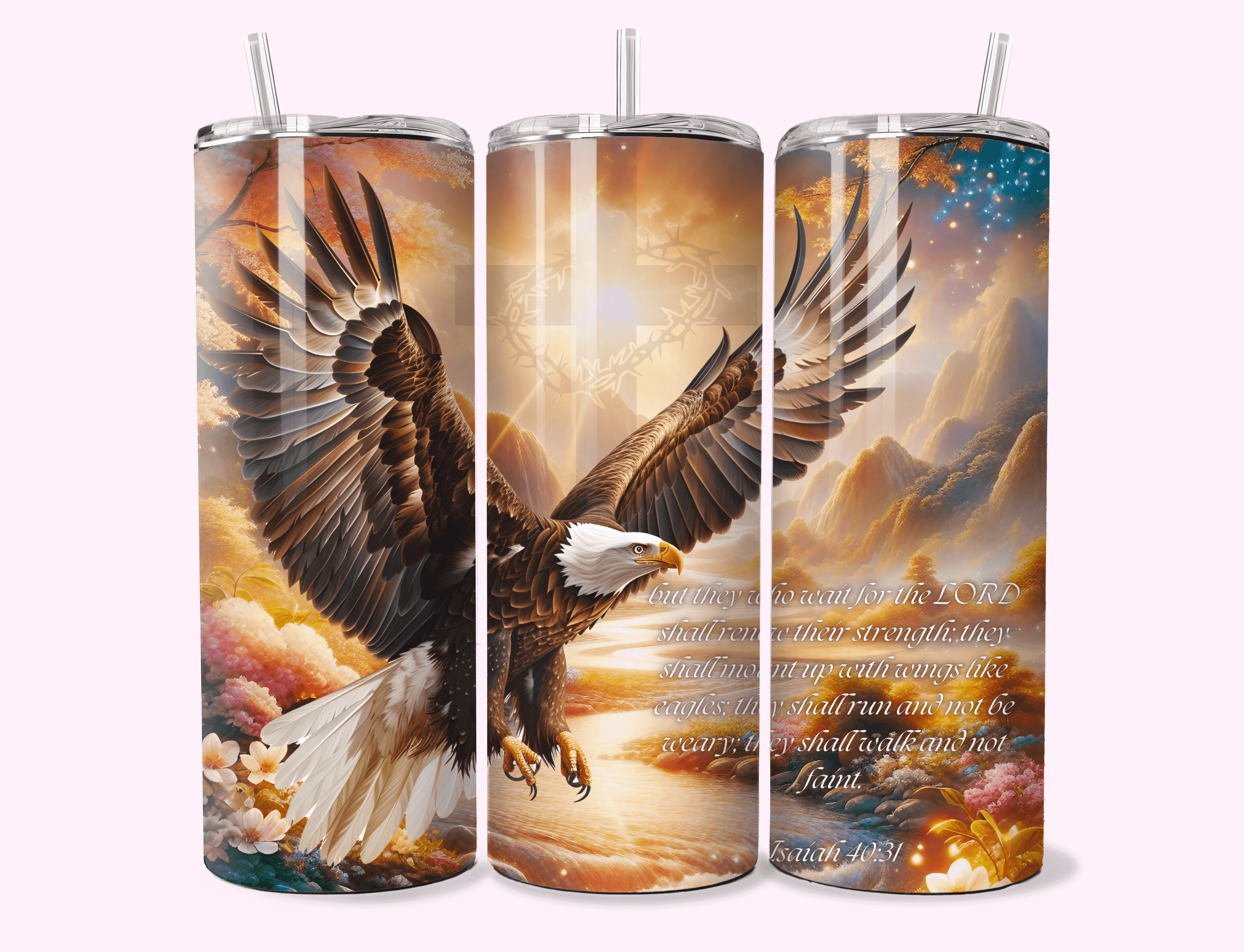 Double-walled stainless steel tumbler, designed for insulation to keep drinks hot or cold for longer periods.