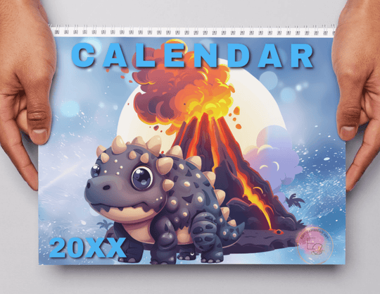 Dinosaur Kids Calendar