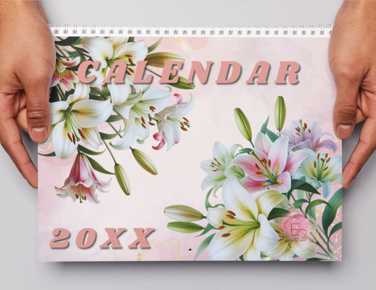 Lily Flower Calendar