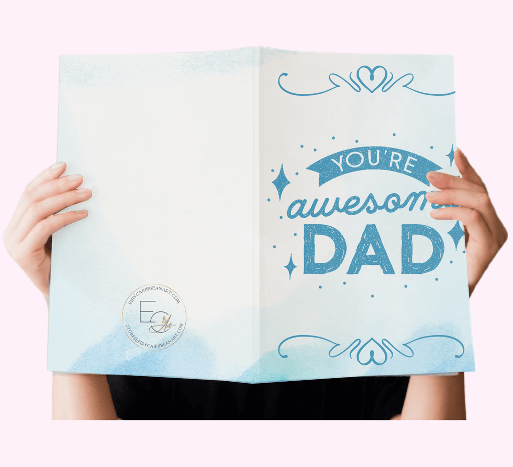 Father's Day Greeting Cards #9 designed for various occasions, featuring unique artwork and messages.