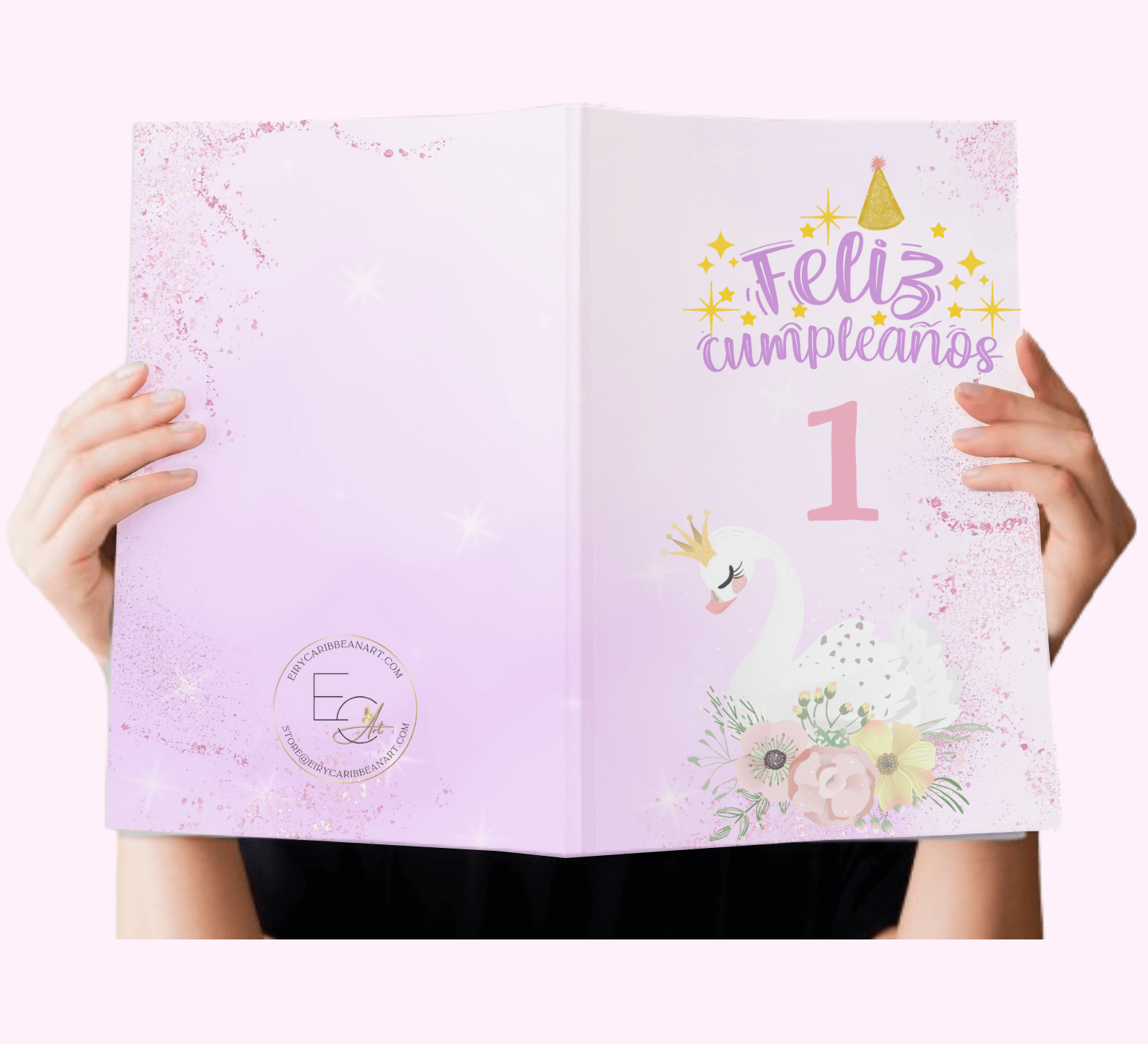 1St Birthday Baby Girl Greeting Cards #11 designed for various occasions, featuring unique artwork and messages.