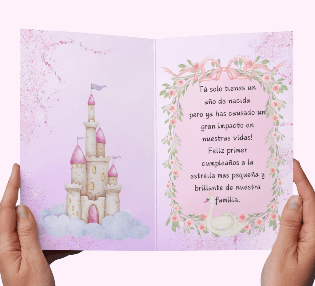 1St Birthday Baby Girl Greeting Cards #11 designed for various occasions, featuring unique artwork and messages.