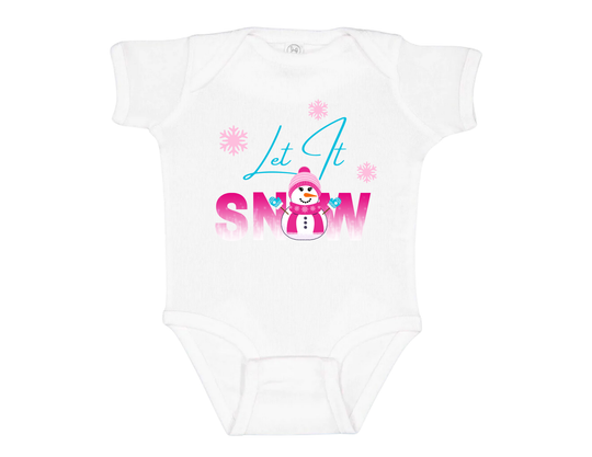 Let It Snow - Pink (Infant)