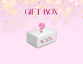 Mystery gift box with a surprise selection of items, perfect for gifting or treating yourself.