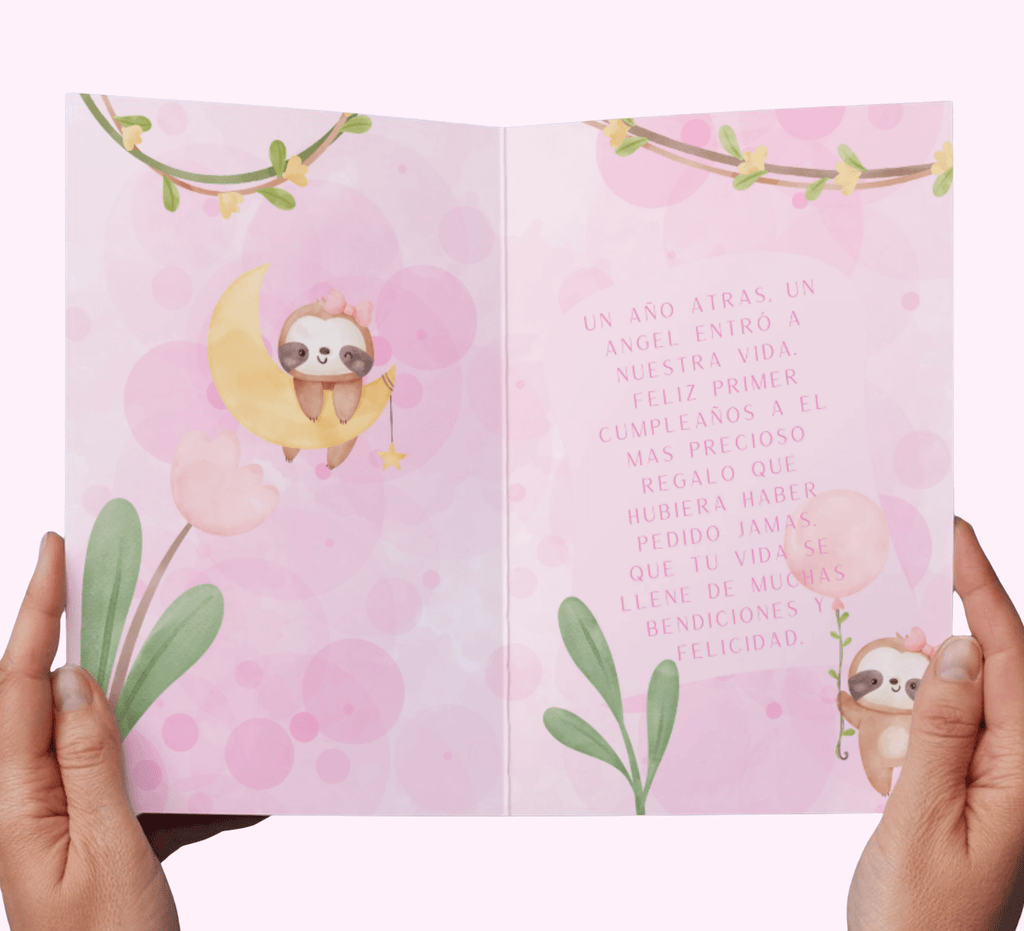 1St Birthday Baby Girl Greeting Cards #19 designed for various occasions, featuring unique artwork and messages.