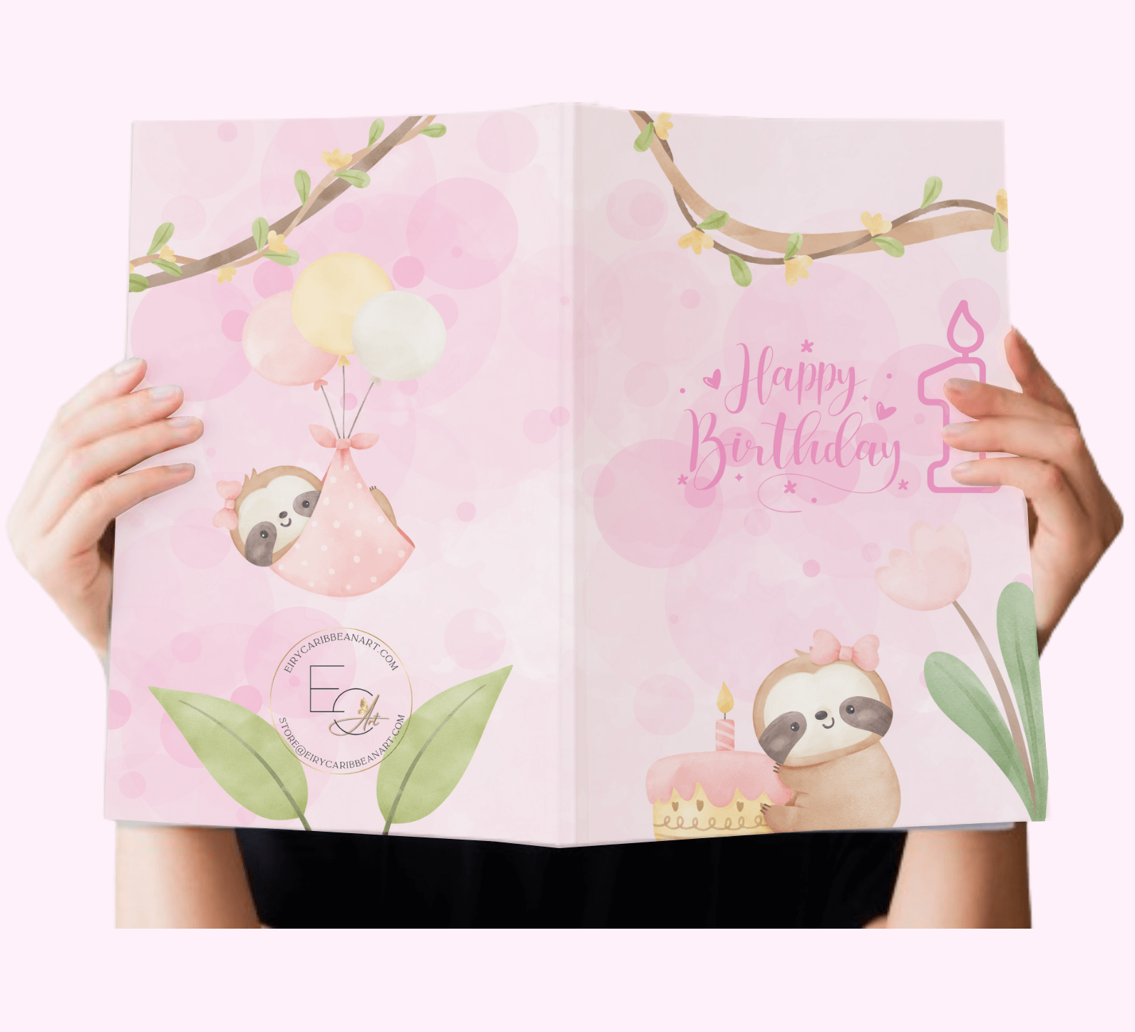 1St Birthday Baby Girl Greeting Cards #19 designed for various occasions, featuring unique artwork and messages.