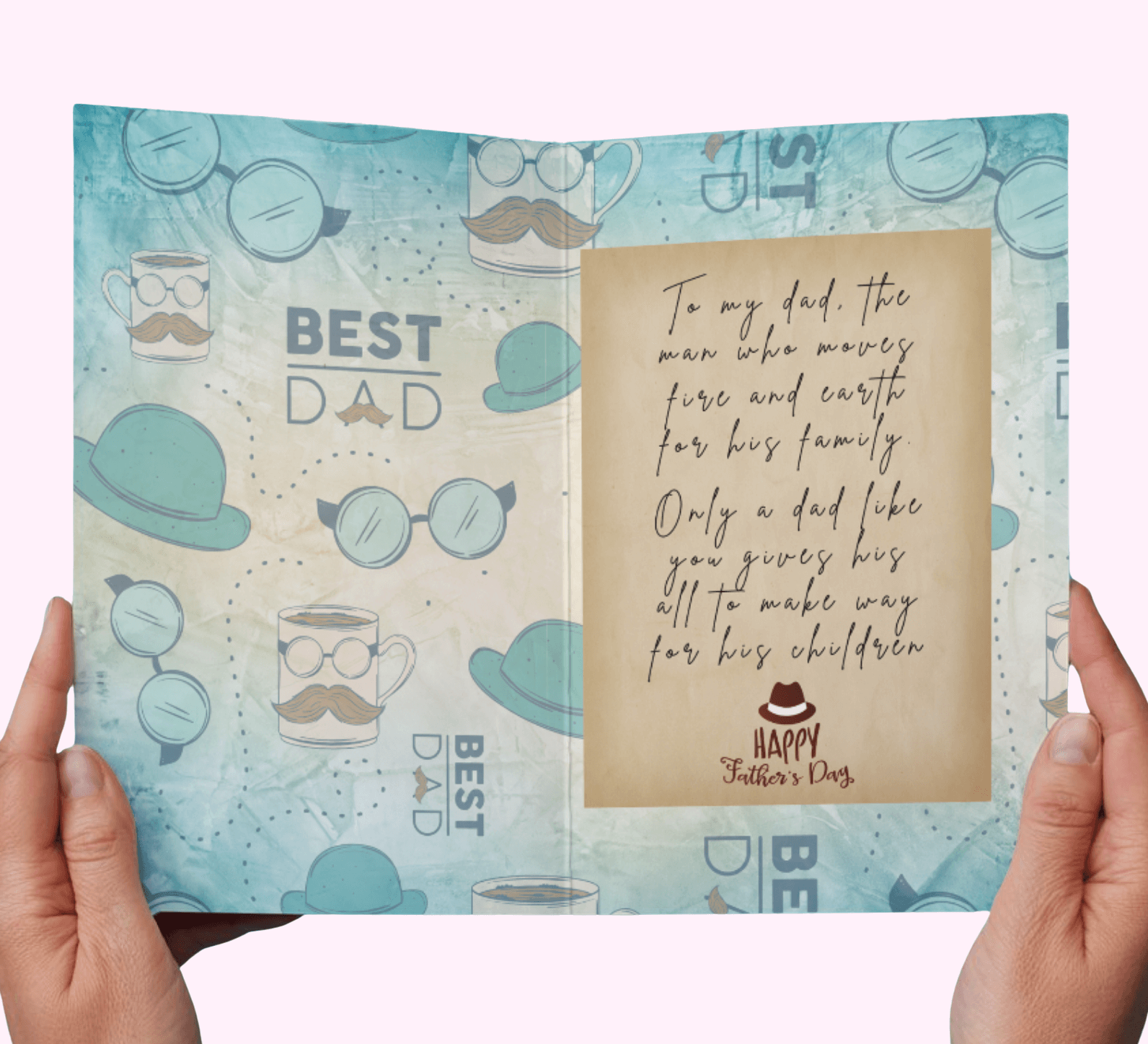Father's Day Greeting Cards #20 designed for various occasions, featuring unique artwork and messages.