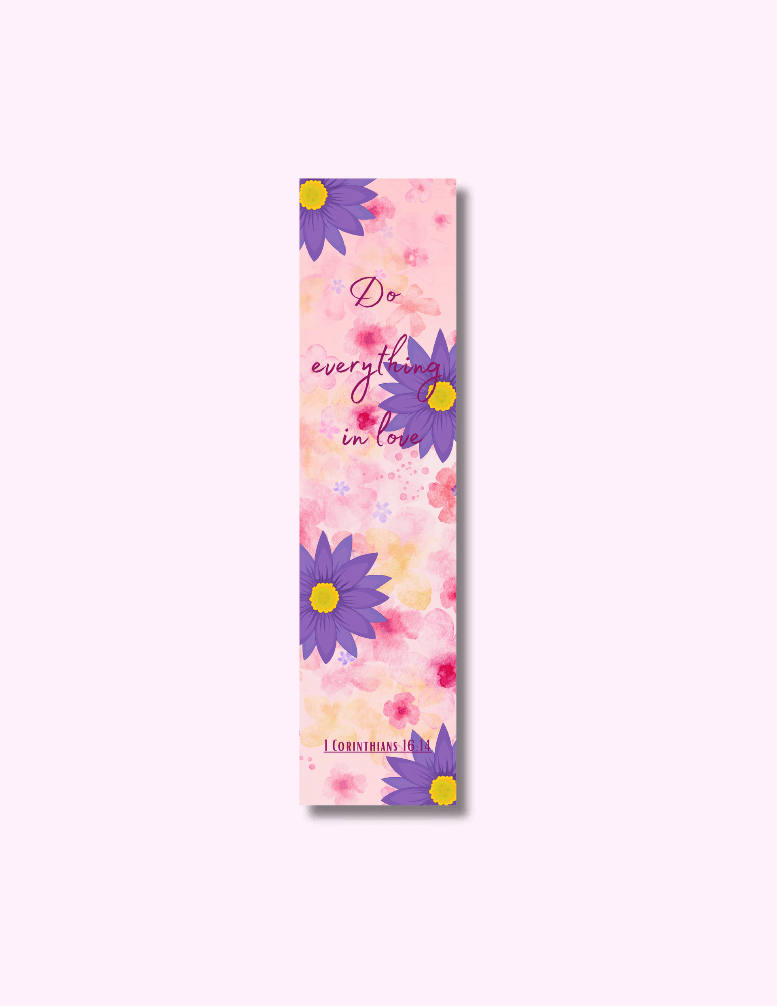 Bookmark #4 - (2"x 8") featuring unique artwork, perfect for personal style and expression.