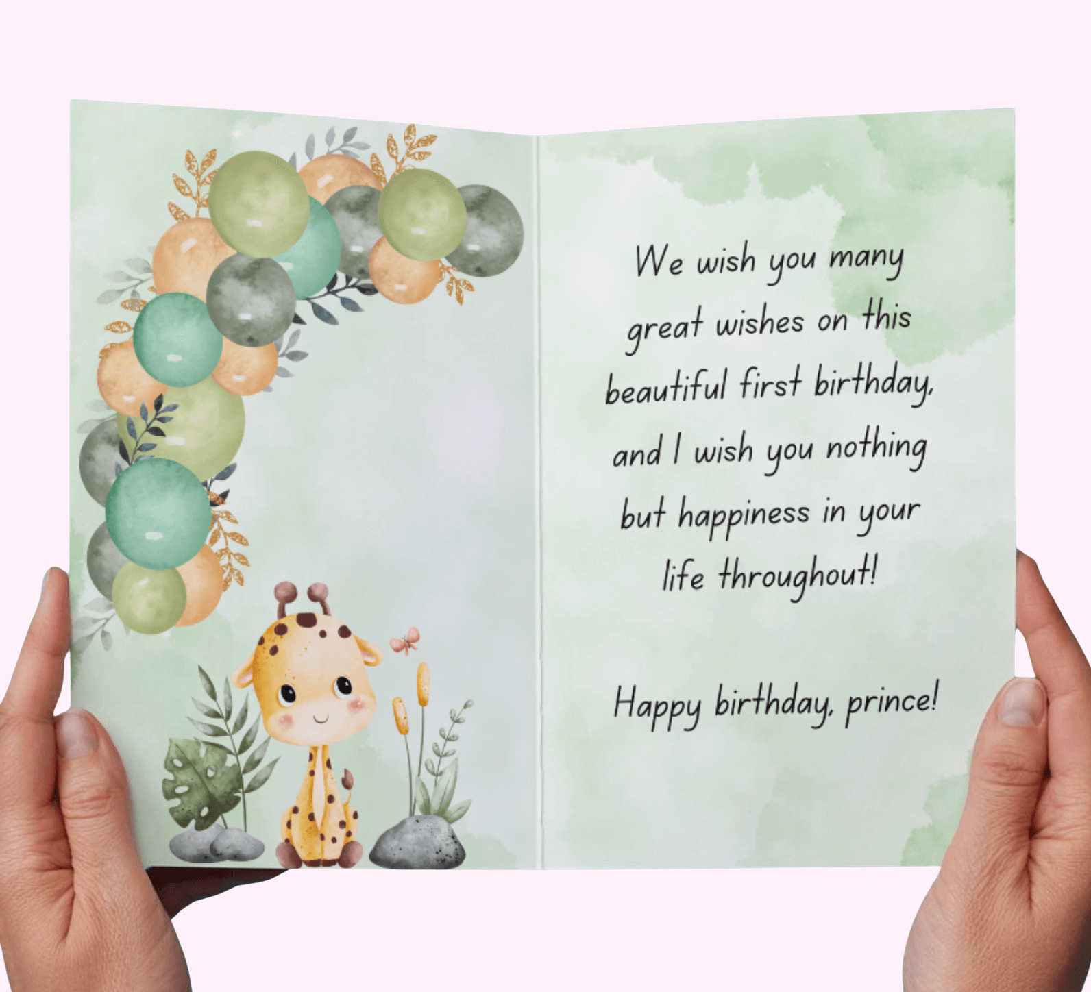 1St Birthday Baby Boy Greeting Cards #23 designed for various occasions, featuring unique artwork and messages.