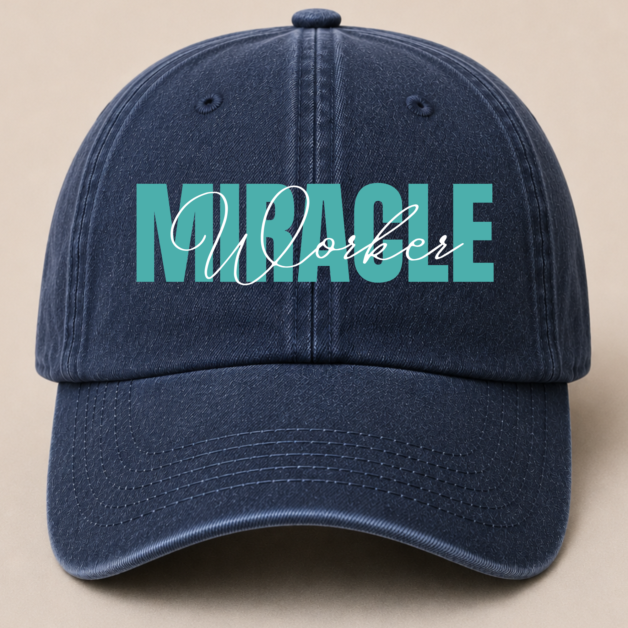 Retro Washed Neutral Cap - Men