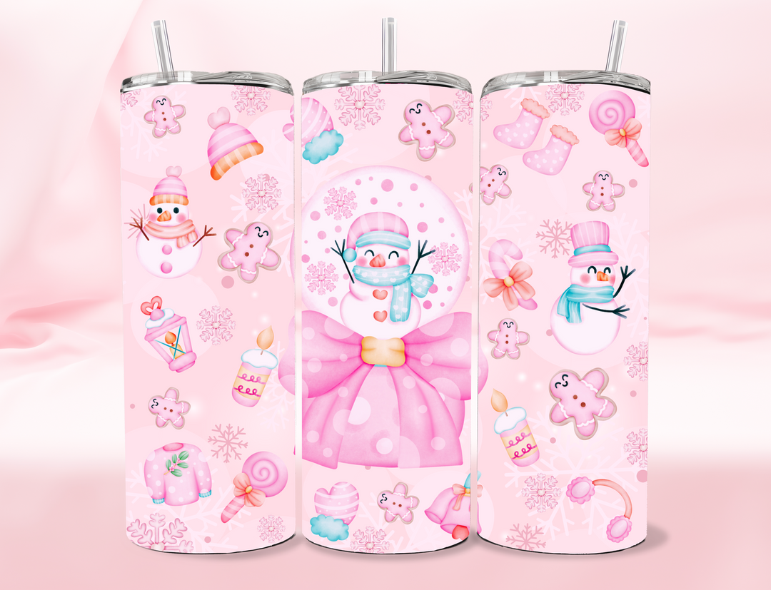 Girly Winter Collection - 20oz Tumbler