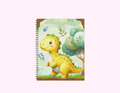 Dino - Medium Notebook With Bible Text (5"x 7") featuring unique artwork, perfect for personal style and expression.