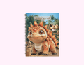 Cute 3D Dinosaur - Medium Sketchbook With Bible Text (5"x 7") featuring unique artwork, perfect for personal style and expression.
