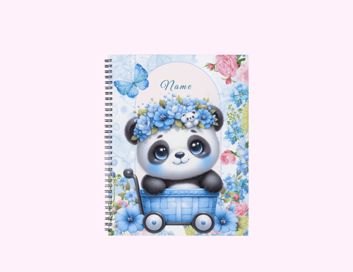 Blue Koala - Medium Sketchbook With Bible Text (5"x 7") featuring unique artwork, perfect for personal style and expression.
