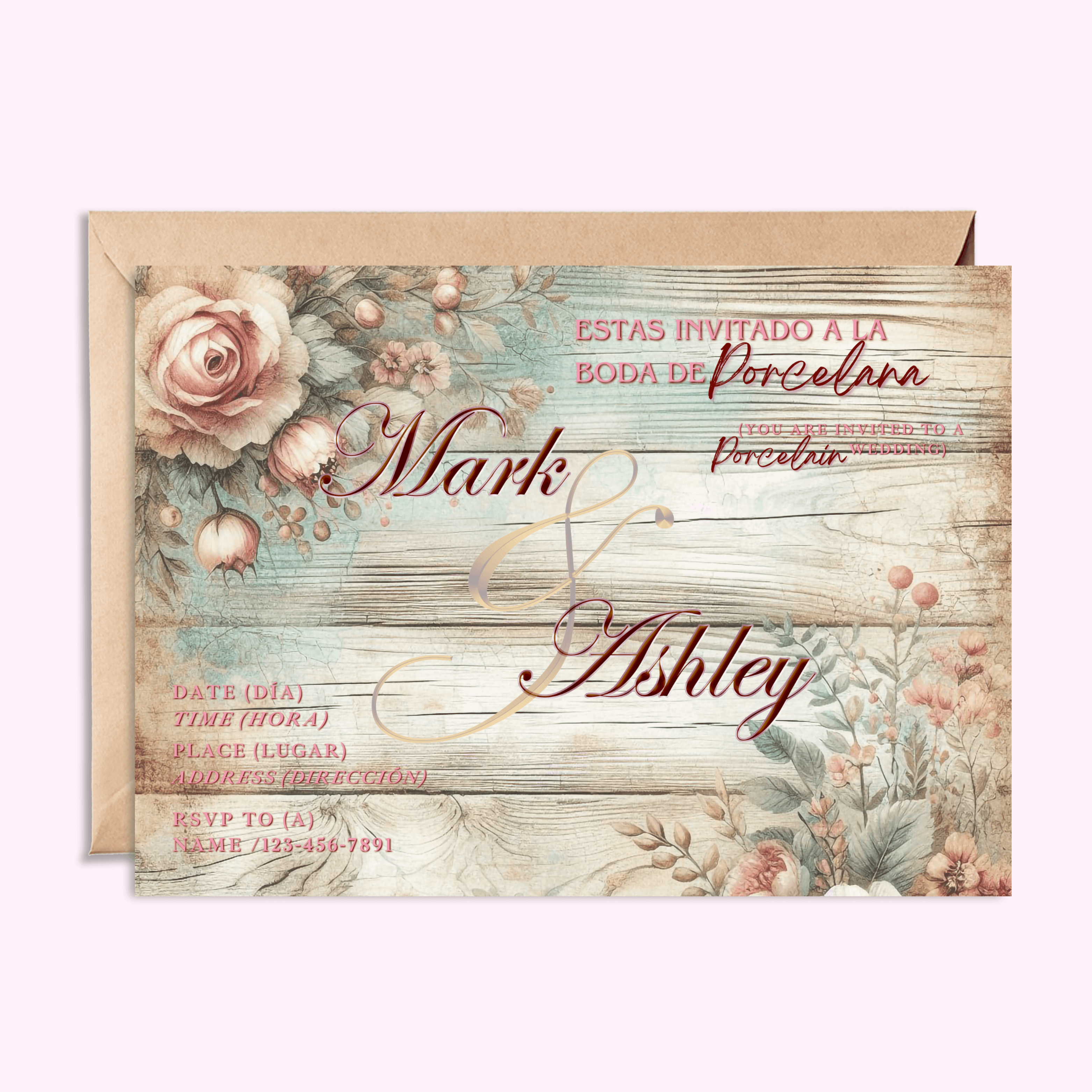 Custom-designed invitations for various events, featuring unique artwork and personalized details.