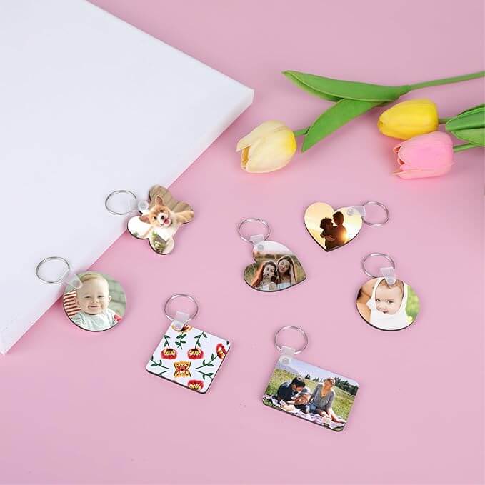 Custom Keychain featuring unique artwork, perfect for personal style and expression.