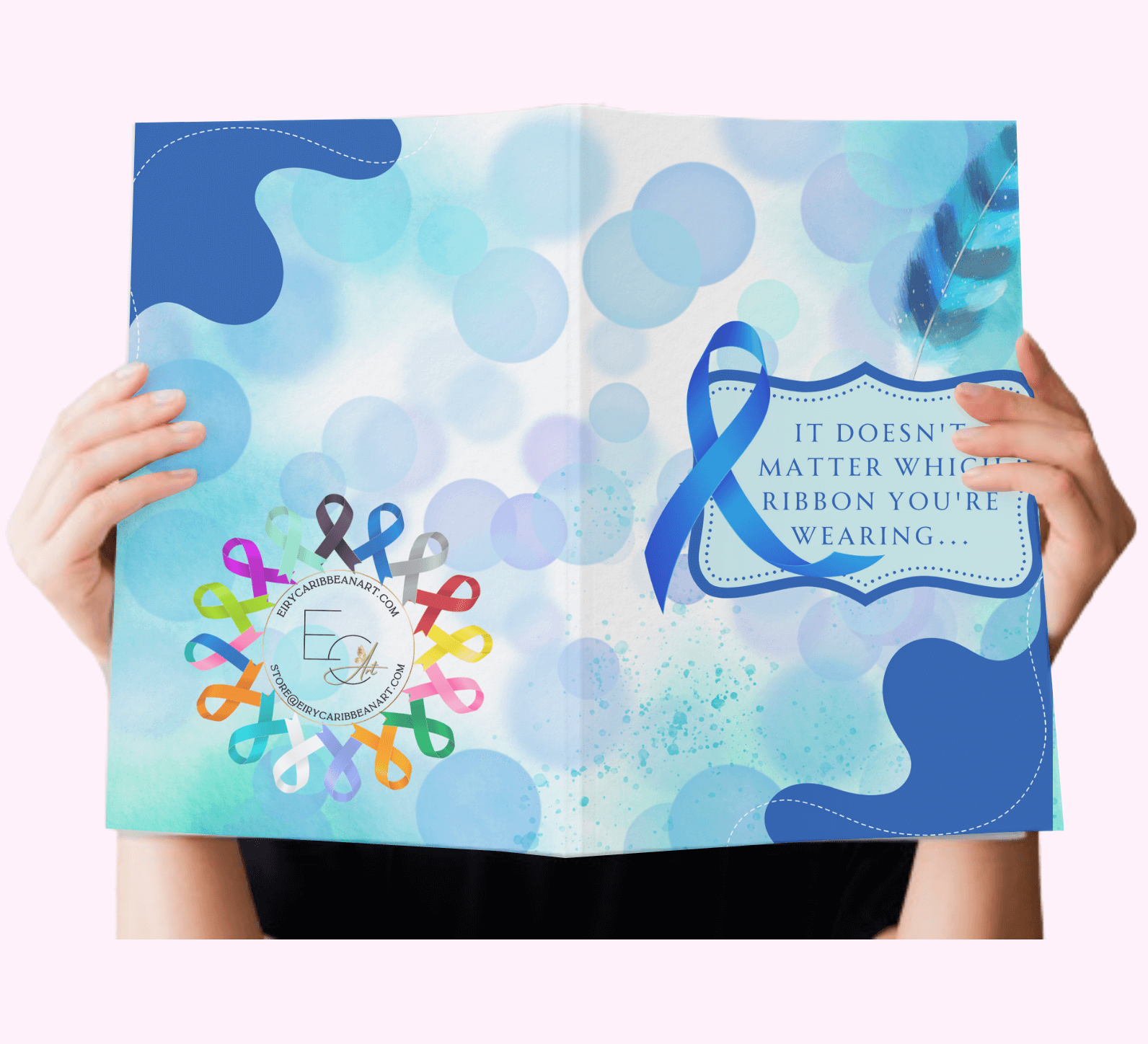 Cancer Greeting Cards #35 designed for various occasions, featuring unique artwork and messages.