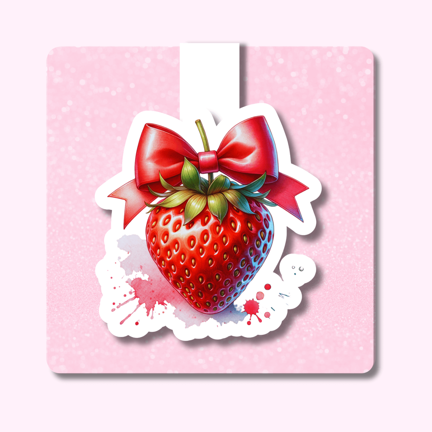 Magnetic Bookmark featuring unique artwork, perfect for personal style and expression.