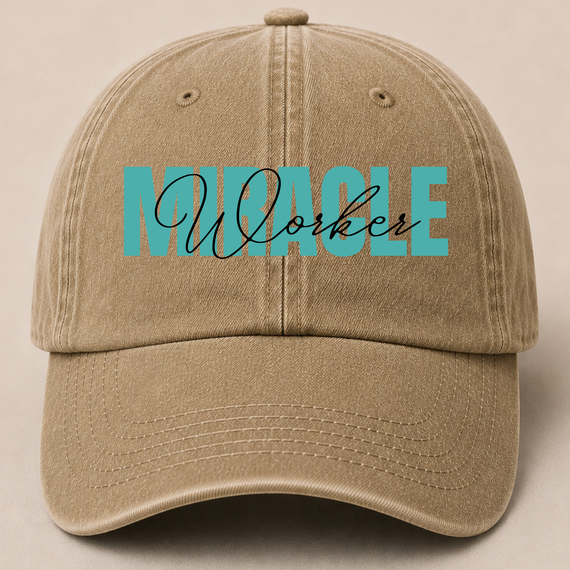 Retro Washed Neutral Cap - Men
