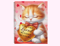 You Are Loved - Large Notebook With Bible Text (8.5"x 11") featuring unique artwork, perfect for personal style and expression.