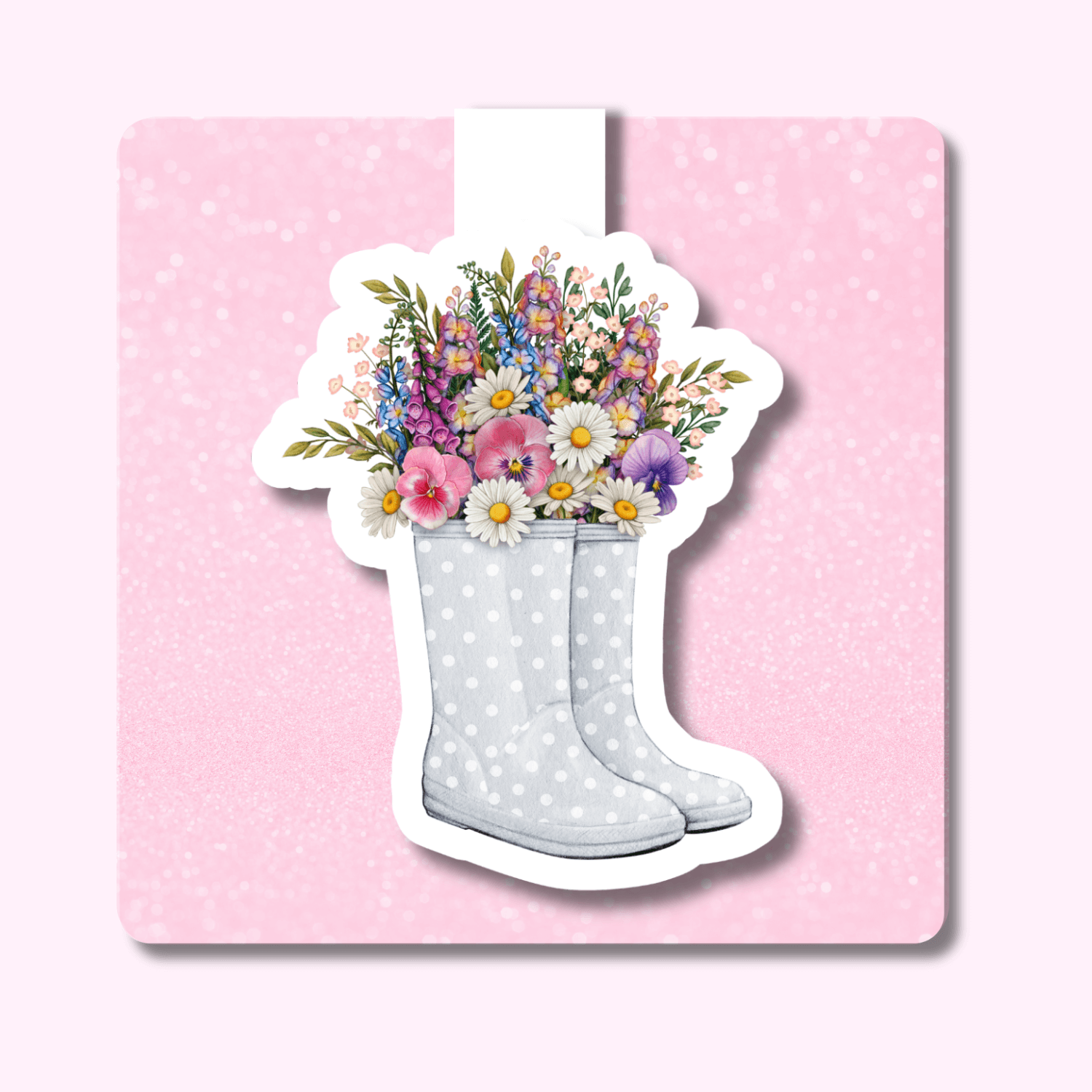 Magnetic Bookmark featuring unique artwork, perfect for personal style and expression.