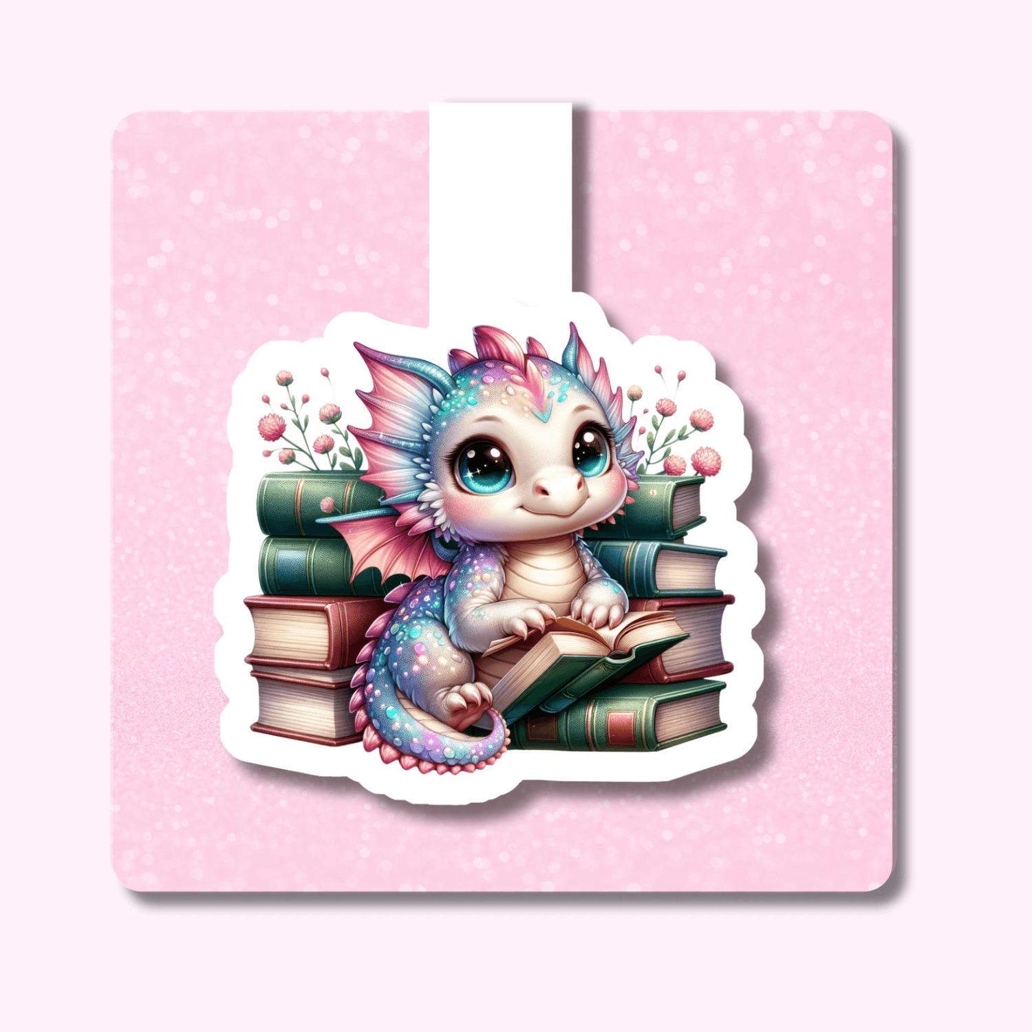 Magnetic Bookmark featuring unique artwork, perfect for personal style and expression.