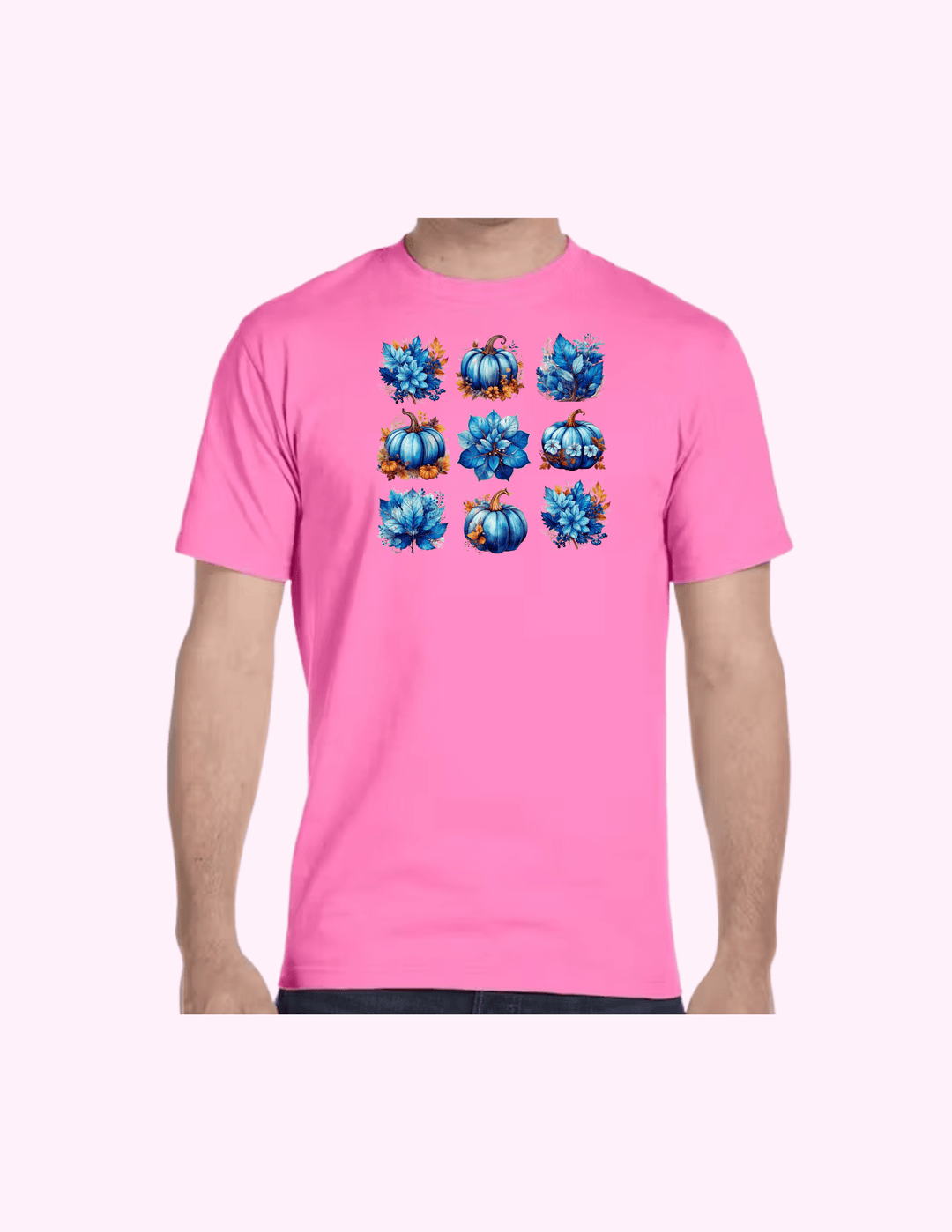 Blue Pumpkin - Adult T-Shirt