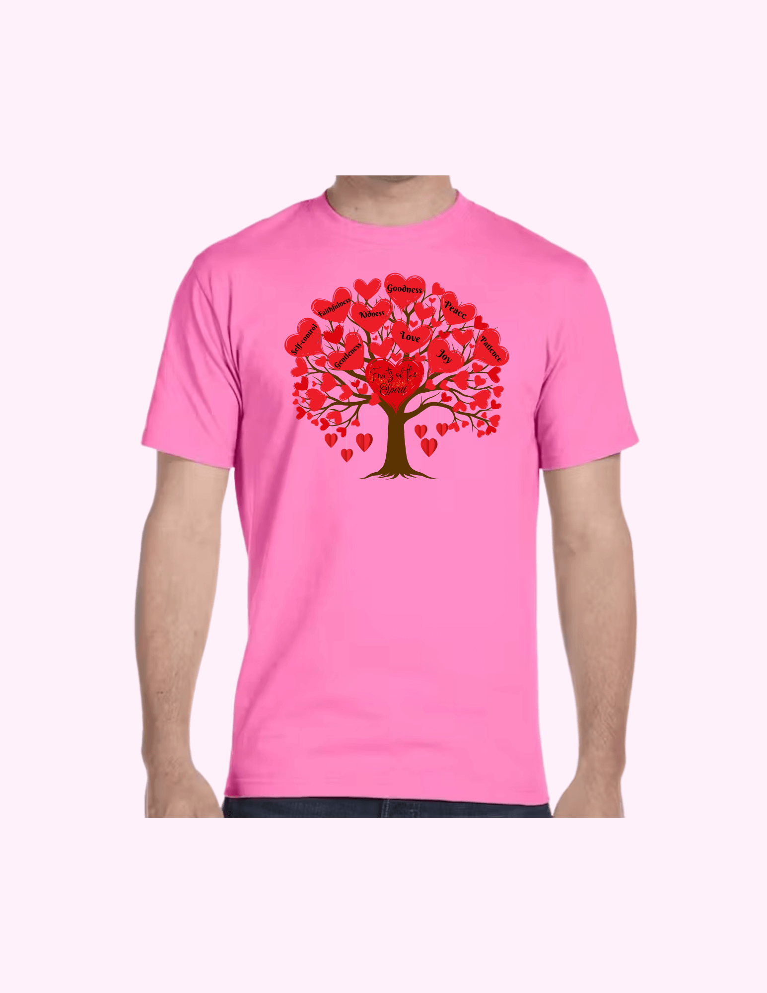 Fruits Of The Spirit - Adult T-Shirt featuring unique artwork, perfect for personal style and expression.