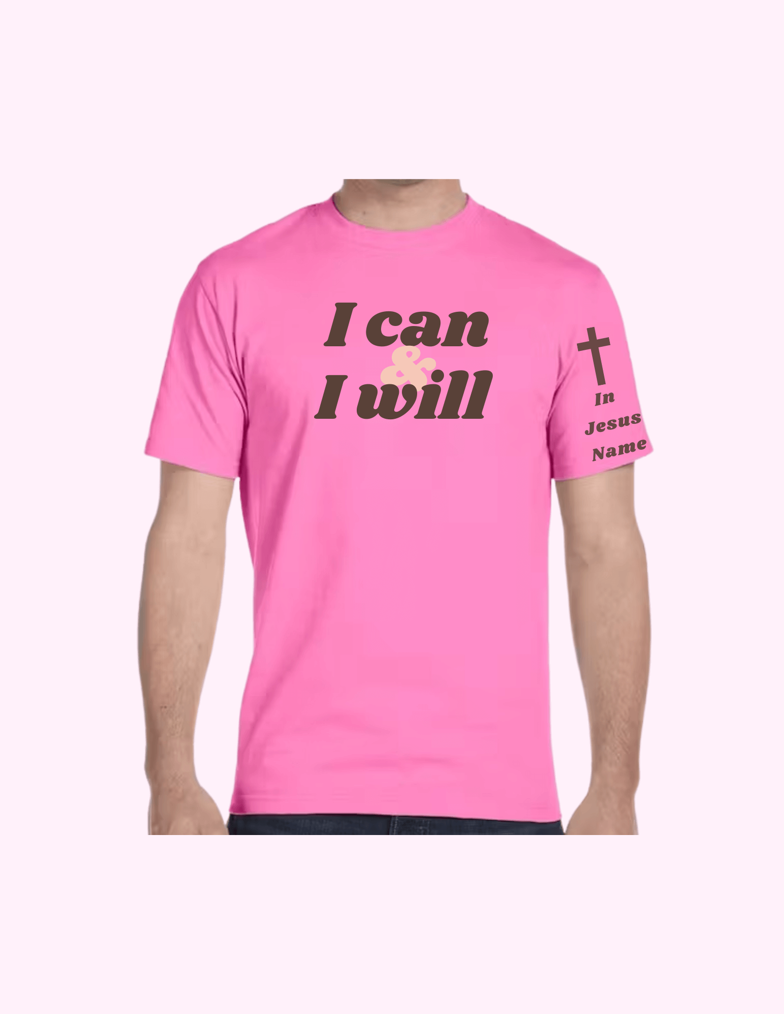 I Can & I Will - Adult T-Shirt featuring unique artwork, perfect for personal style and expression.