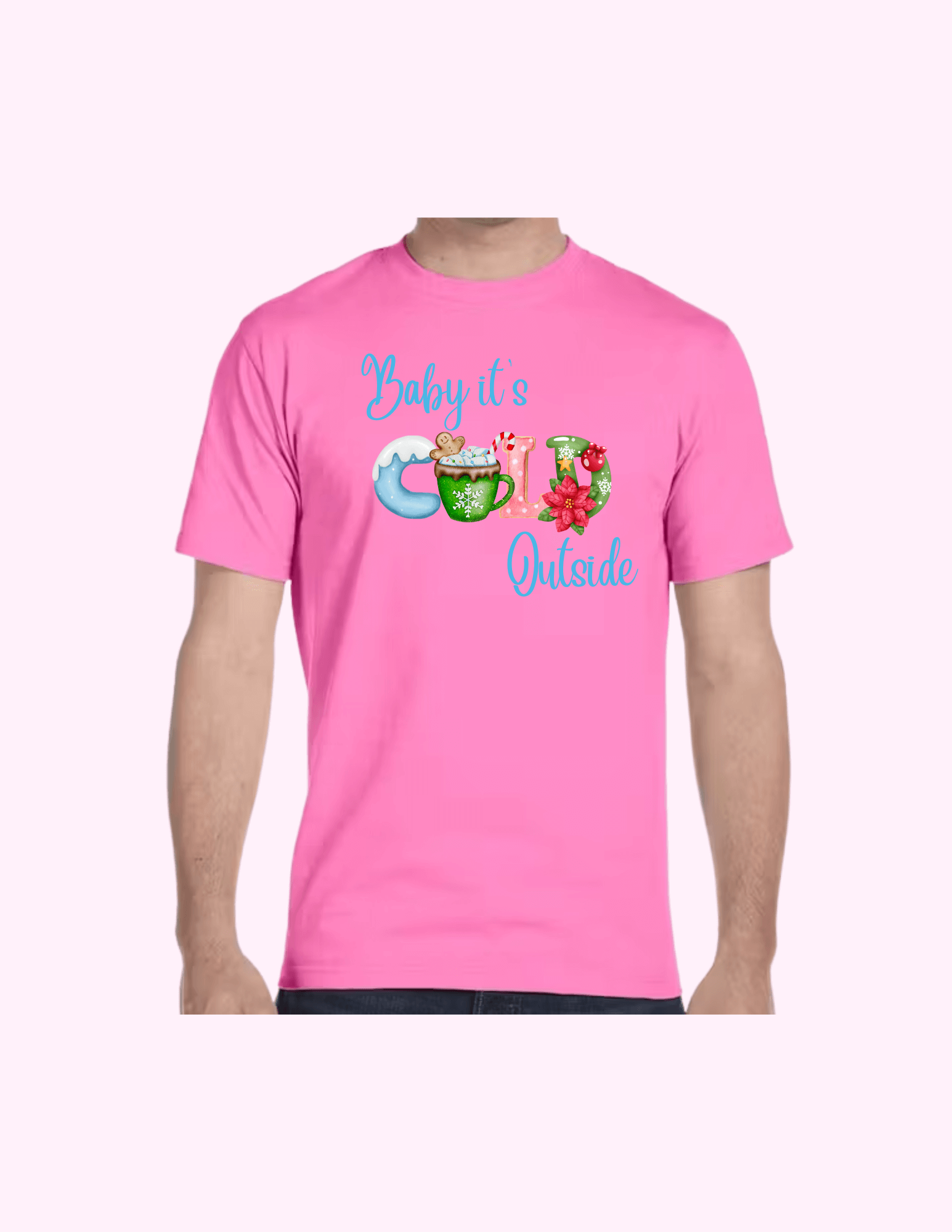 It's Cold Outside - Adult T-Shirt featuring unique artwork, perfect for personal style and expression.