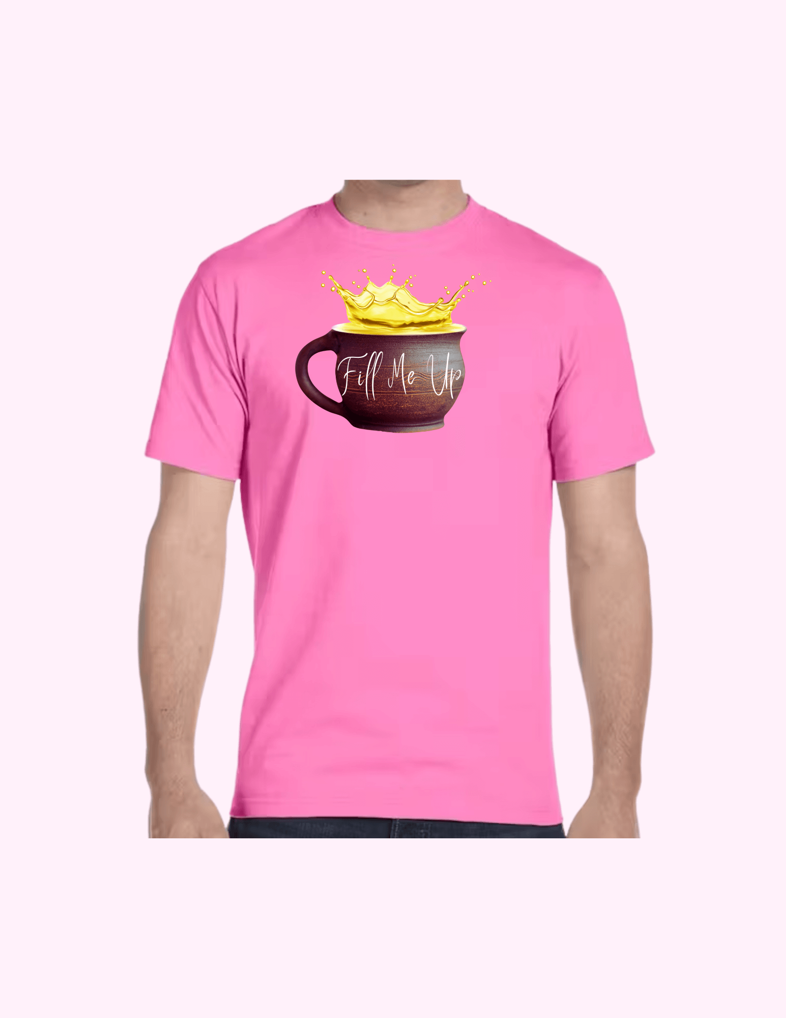Fill Me Up - Adult T-Shirt featuring unique artwork, perfect for personal style and expression.