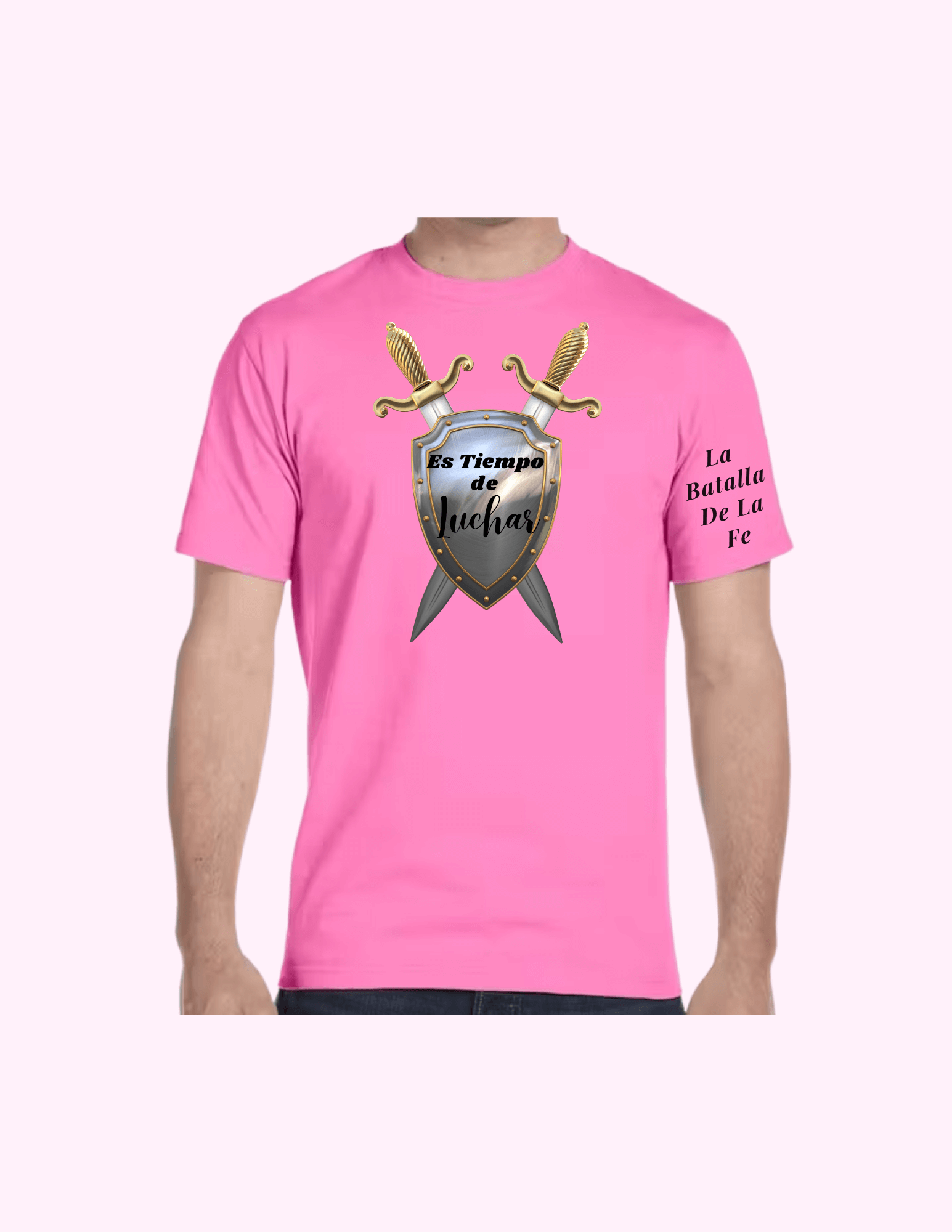 Es Tiempo De Luchar - Adult T-Shirt featuring unique artwork, perfect for personal style and expression.