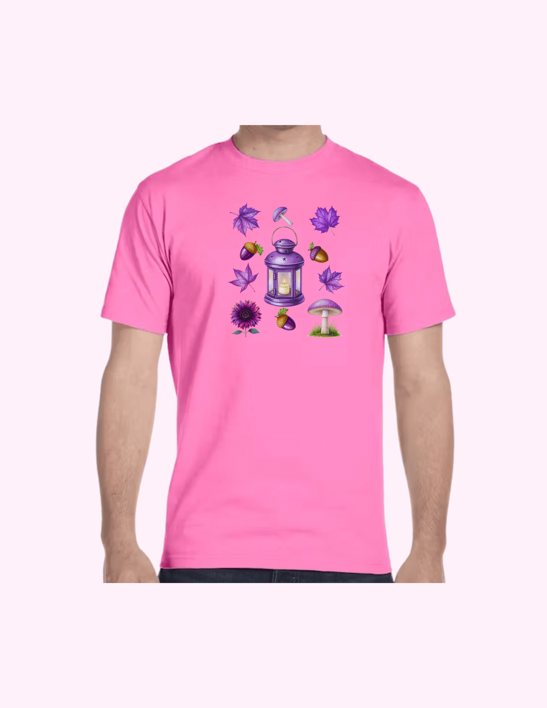 Purple Autumn - Adult T-Shirt