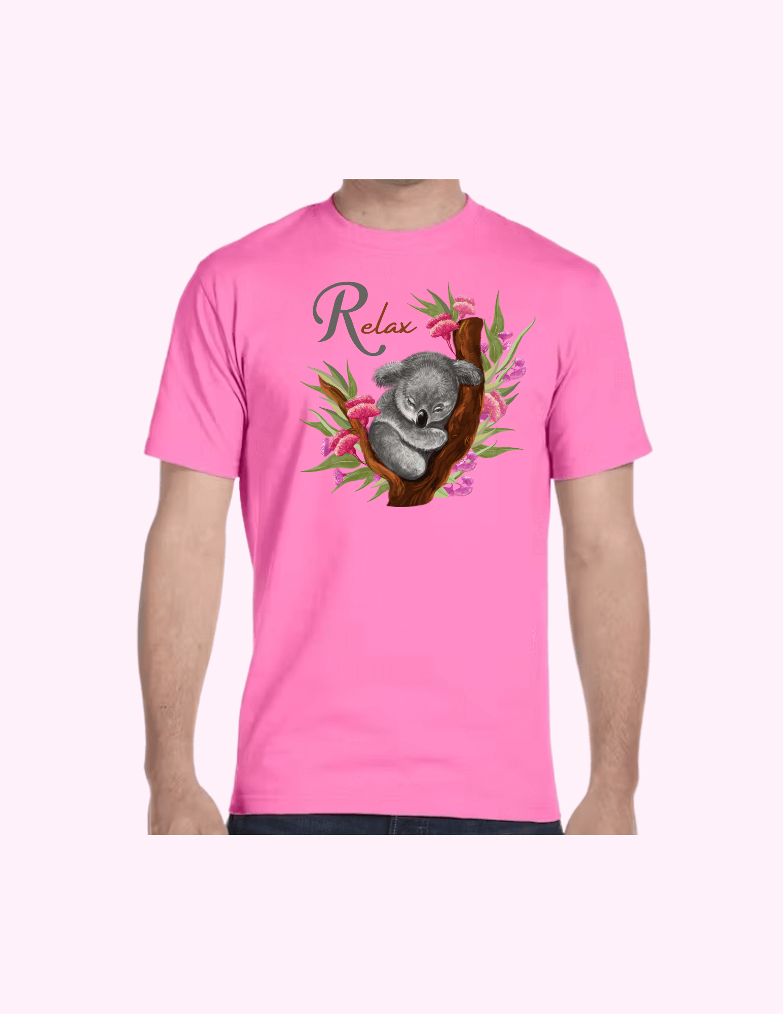 Relax - Adult T-Shirt featuring unique artwork, perfect for personal style and expression.