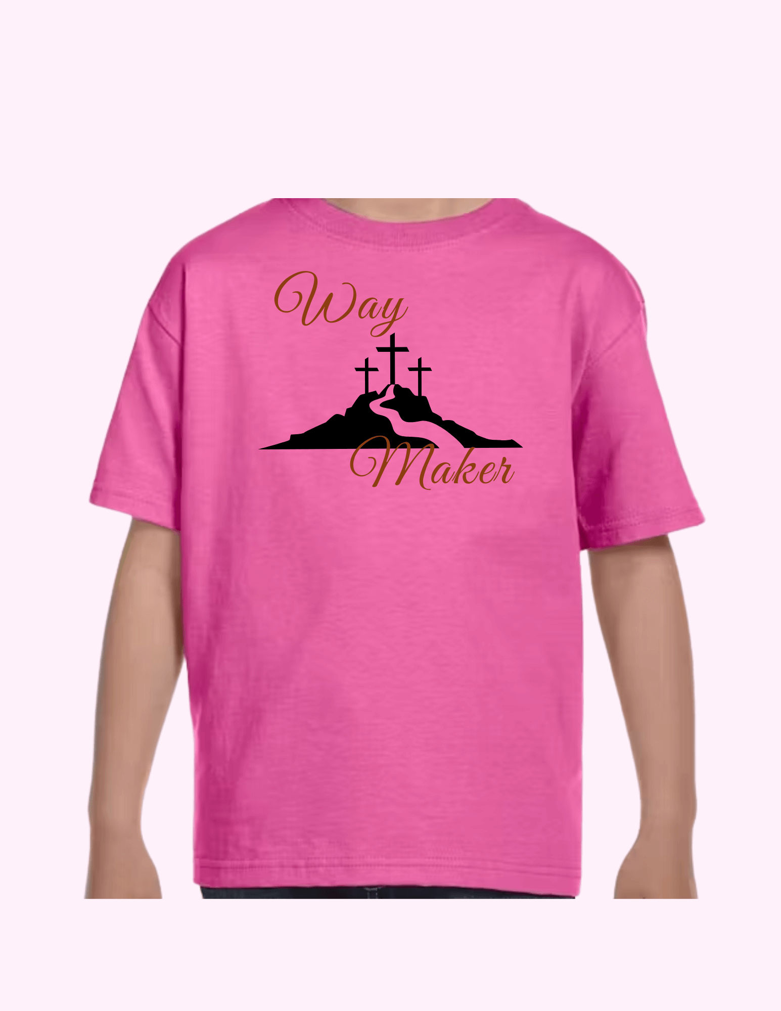 Way Maker - Kids T-Shirt featuring unique artwork, perfect for personal style and expression.
