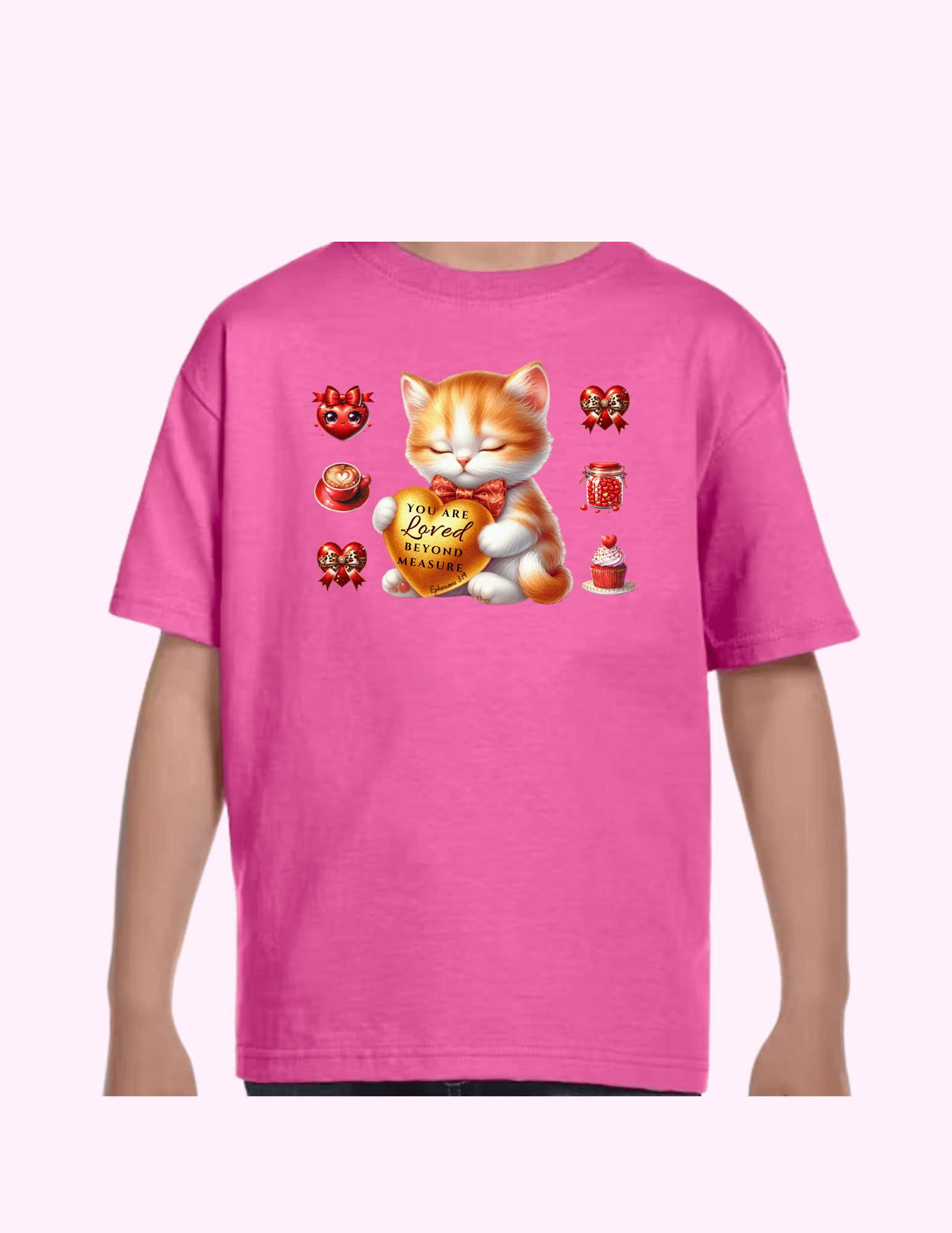 You Are Loved - Kids T-Shirt featuring unique artwork, perfect for personal style and expression.
